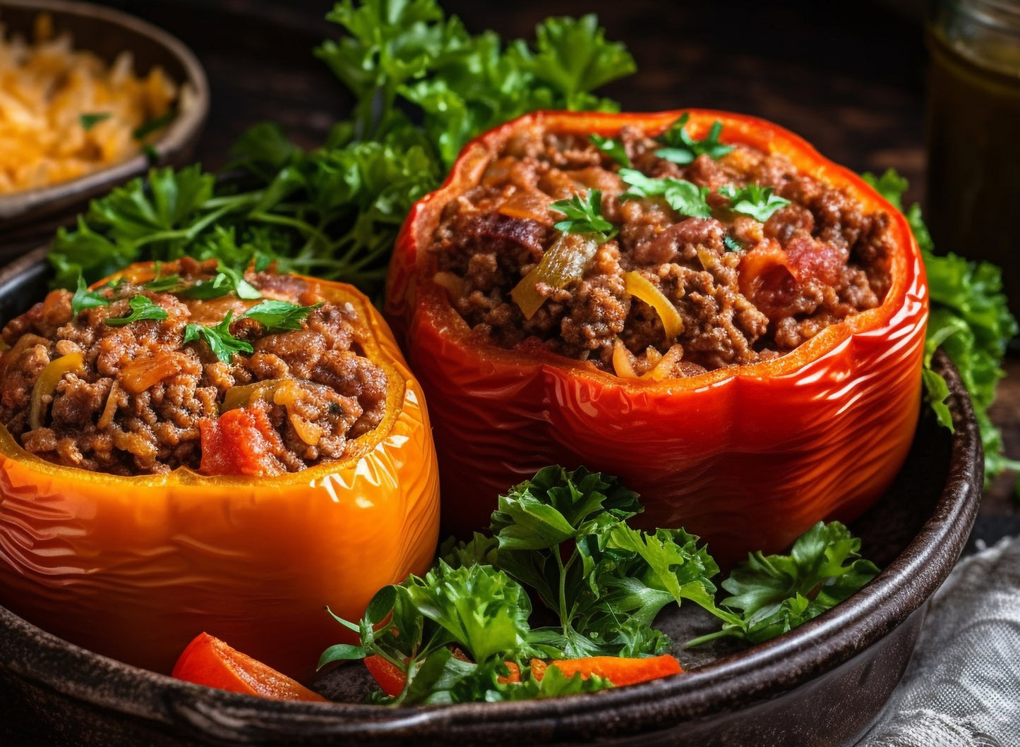 Stuffed Peppers - Полнети пиперки